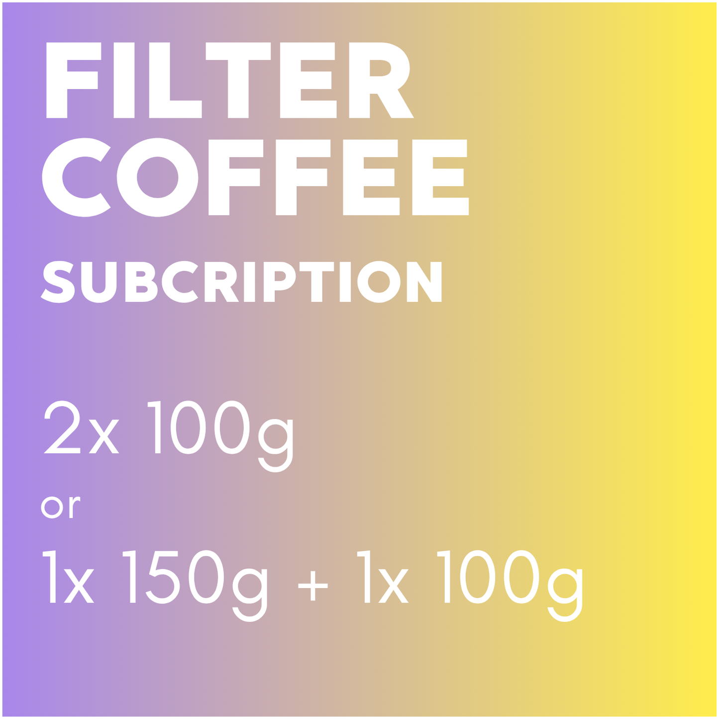FIlter Subscription