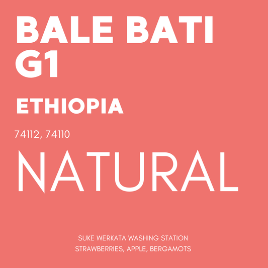STAPLE l Bale Bati Natural Heirloom Ethiopia