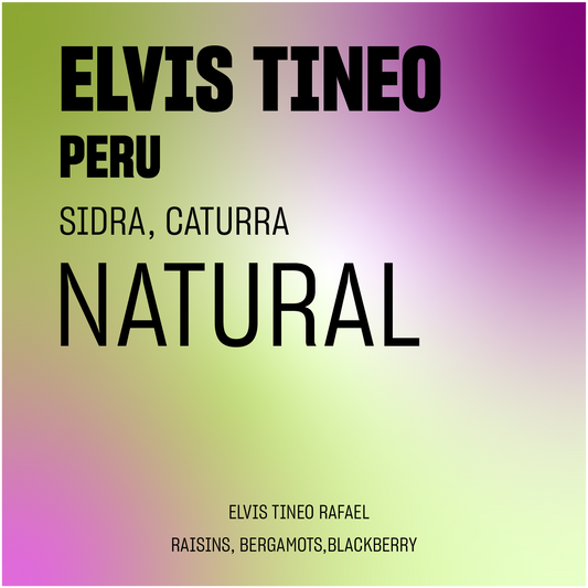 DISCOVERY | Elvis Tineo Natural Sidra,Caturra Peru